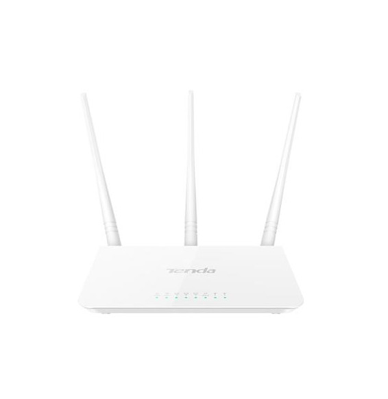  F3 WIRELESS N ROUTER 300M TENDA F3 -2T2R  3P 10/100M - 2ANT. FISSE -GAR